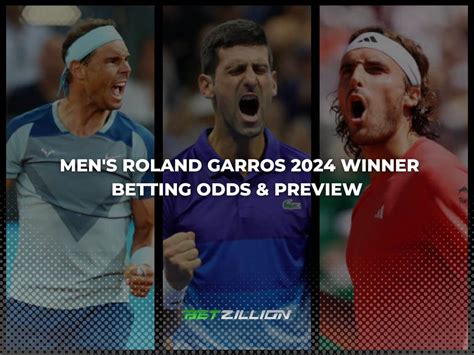 roland garros winner odds - french open betting odds